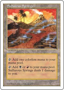 [424]【JP】硫黄泉/Sulfurous Springs【5ED】[R][土地]