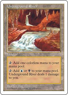 [426]【JP】地底の大河/Underground River【5ED】[R][土地]