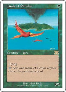 [217]【EN】極楽鳥/Birds of Paradise【6ED】[R][緑]