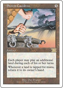 [313]【EN】嵐の大釜/Storm Cauldron【6ED】[R][茶]
