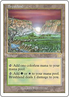 [320]【EN】低木林地/Brushland【6ED】[R][土地]