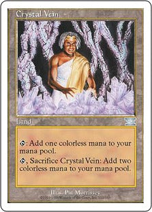 [322]【JP】水晶鉱脈/Crystal Vein【6ED】[U][土地]