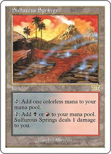 [328]【JP】硫黄泉/Sulfurous Springs【6ED】[R][土地]