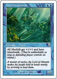 [083]【JP】アトランティスの王/Lord of Atlantis【7ED】[R][青]