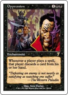 [152]【EN】抑圧/Oppression【7ED】[R][黒]