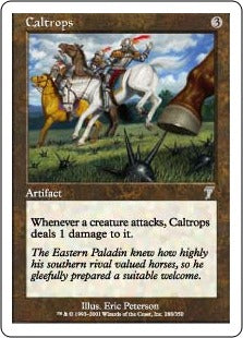 [288]【EN】鉄びし/Caltrops【7ED】[U][茶]