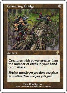 [294]【EN】罠の橋/Ensnaring Bridge【7ED】[R][茶]