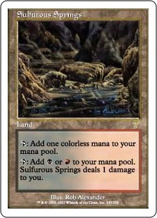 [329]【JP】硫黄泉/Sulfurous Springs【7ED】[R][土地]