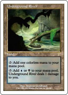 [330]【JP】地底の大河/Underground River【7ED】[R][土地]