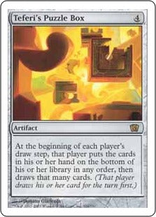 [323]【JP】テフェリーの細工箱/Teferi's Puzzle Box【8ED】[R][茶]