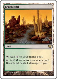 [319]【JP】低木林地/Brushland【9ED】[R][土地]