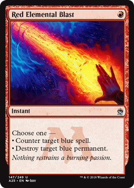 [147]【EN】赤霊破/Red Elemental Blast【A25】[U][赤]