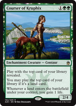 [164]【EN】【FOIL】クルフィックスの狩猟者/Courser of Kruphix【A25】[R][緑]