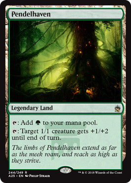 [244]【EN】【FOIL】ペンデルヘイヴン/Pendelhaven【A25】[R][土地]