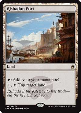 [246]【EN】【FOIL】リシャーダの港/Rishadan Port【A25】[R][土地]