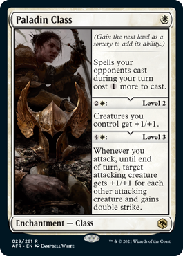 [029]【EN】パラディン・クラス/Paladin Class【AFR】[R][白]