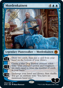 [064]【EN】【FOIL】モルデンカイネン/Mordenkainen【AFR】[M][青]