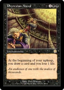 [047]【EN】ファイレクシアの闘技場/Phyrexian Arena【APC】[R][黒]