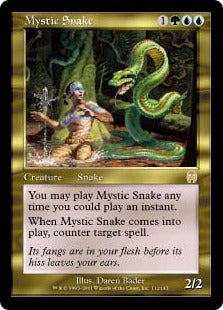 [112]【JP】神秘の蛇/Mystic Snake【APC】[R][多色]