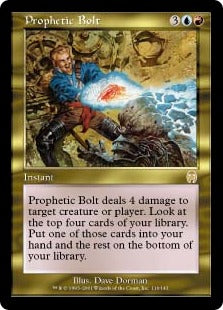 [116]【JP】予言の稲妻/Prophetic Bolt【APC】[R][多色]
