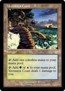 [143]【JP】ヤヴィマヤの沿岸/Yavimaya Coast【APC】[R][土地]
