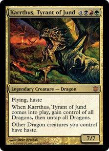 [061]【EN】ジャンドの暴君、カーサス/Karrthus, Tyrant of Jund【ARB】[M][多色]