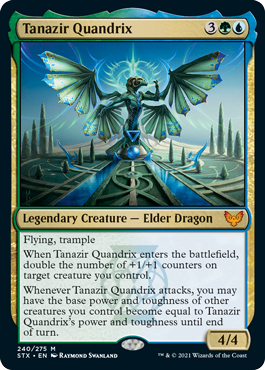 [240]【EN】ターナジール・クアンドリクス/Tanazir Quandrix【STX】[M][多色]