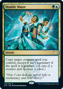 [179]【EN】【FOIL】二科目専攻/Double Major【STX】[R][多色]