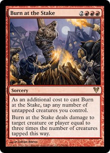 [130]【EN】火炙り/Burn at the Stake【AVR】[R][赤]