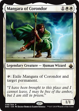 [098]【EN】【FOIL】コロンドールのマンガラ/Mangara of Corondor【BBD】[R][白]
