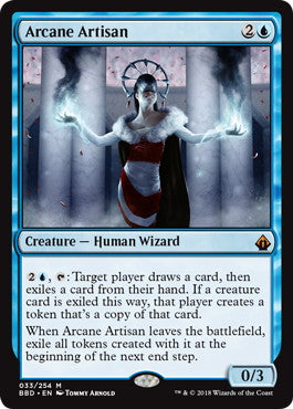 [033]【EN】【FOIL】秘儀の職工/Arcane Artisan【BBD】[M][青]