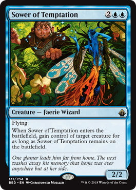 [131]【EN】【FOIL】誘惑蒔き/Sower of Temptation【BBD】[R][青]