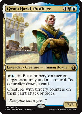 [223]【EN】【FOIL】成金、グヮファ・ハジード/Gwafa Hazid, Profiteer【BBD】[R][多色]