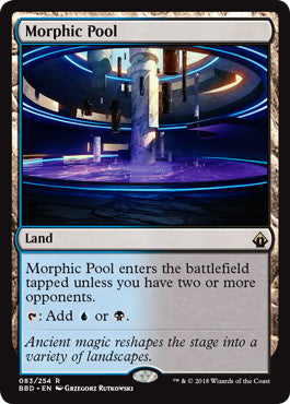 [083]【EN】【FOIL】変遷の泉/Morphic Pool【BBD】[R][土地]