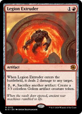 [012]【EN】【FOIL】軍団の成形機械/Legion Extruder【BIG】[M][赤]