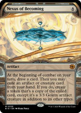 [055]【EN】【FOIL】■ショーケース■適合の結節点/Nexus of Becoming【BIG】[M][茶]