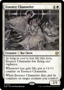 [012]【EN】【FOIL】本質の媒介者/Essence Channeler【BLB】[R][白]