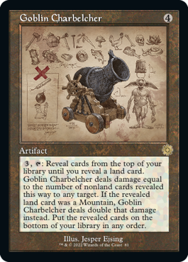 [081]【EN】■設計図■ゴブリンの放火砲/Goblin Charbelcher【BRR】[R][茶]