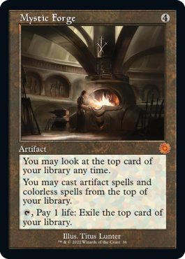 [036]【EN】■旧枠■神秘の炉/Mystic Forge【BRR】[M][茶]