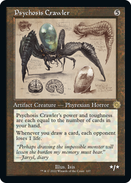 [107]【EN】【FOIL】■設計図■精神の病を這うもの/Psychosis Crawler【BRR】[R][茶]