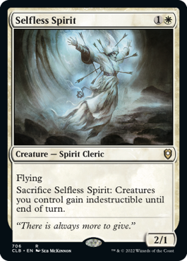 [706]【EN】無私の霊魂/Selfless Spirit【CLB】[R][白]