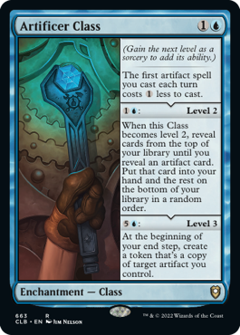 [663]【EN】アーティフィサー・クラス/Artificer Class【CLB】[R][青]