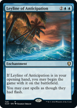 [726]【EN】予期の力線/Leyline of Anticipation【CLB】[R][青]