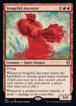 [812]【EN】復讐の祖霊/Vengeful Ancestor【CLB】[R][赤]