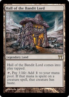 [277]【EN】山賊の頭の間/Hall of the Bandit Lord【CHK】[R][土地]