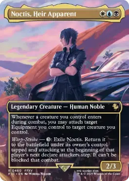 [460]【EN】【FOIL】■ボーダーレス■真の王、ノクティス/Noctis, Heir Apparent【FIC】[R][多色]