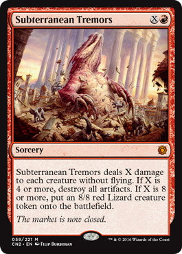 [058]【EN】地底の揺れ/Subterranean Tremors【CN2】[M][赤]