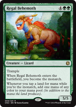 [069]【EN】【FOIL】絢爛なビヒモス/Regal Behemoth【CN2】[R][緑]