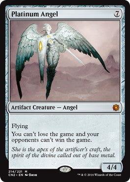 [214]【EN】【FOIL】白金の天使/Platinum Angel【CN2】[M][茶]