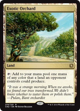 [219]【EN】【FOIL】風変わりな果樹園/Exotic Orchard【CN2】[R][土地]